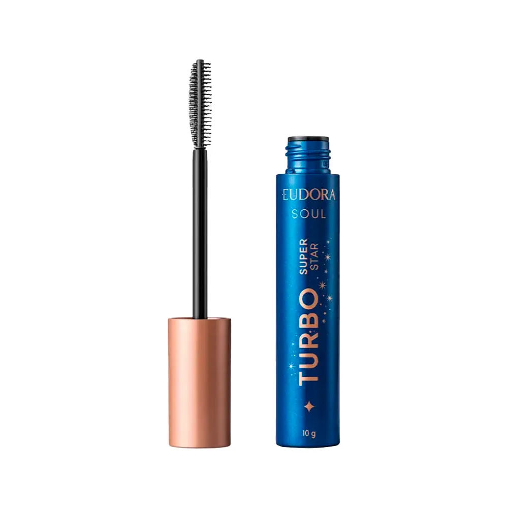 Mascara De Cilios Eudora Soul Turbo Super Star 10g