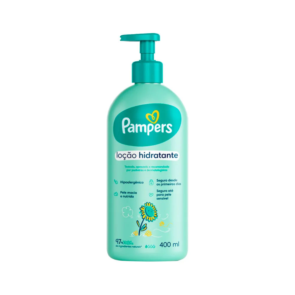 Hidratante Pampers 400ml Locao