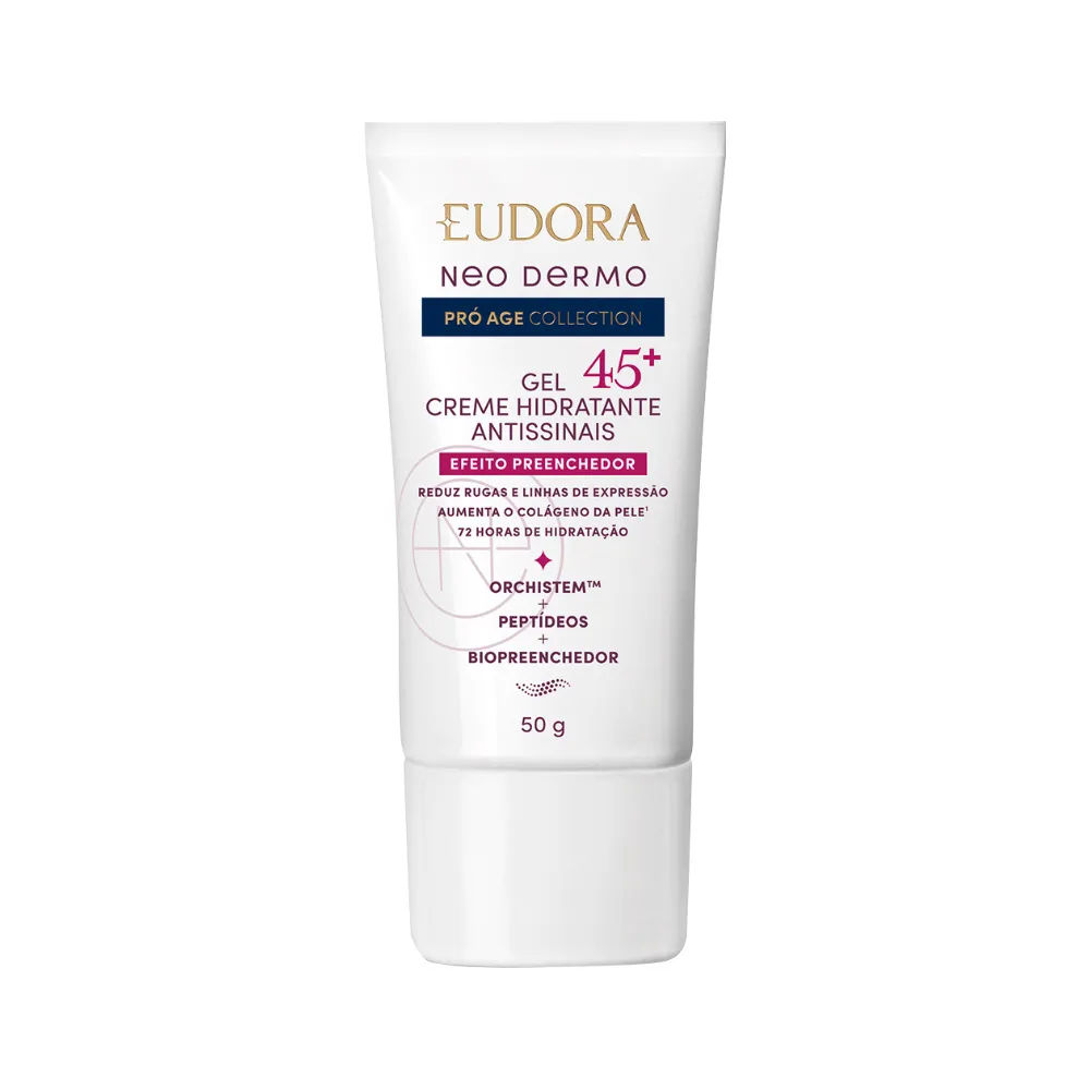 Hidratante Eudora Neo Dermo Pro Age 50gr Gel Creme 45+ Preenchedor