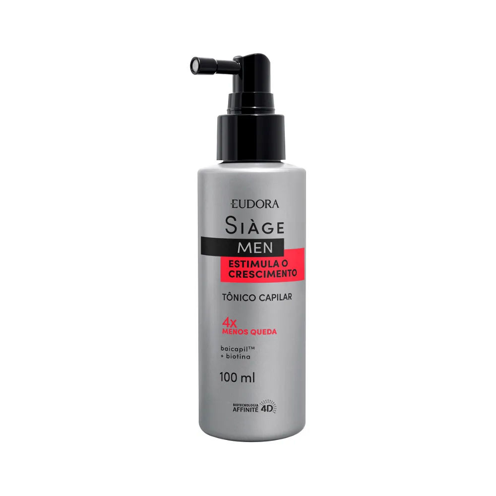 Tonico Capilar Siage Men Estimula O Crescimento 100ml