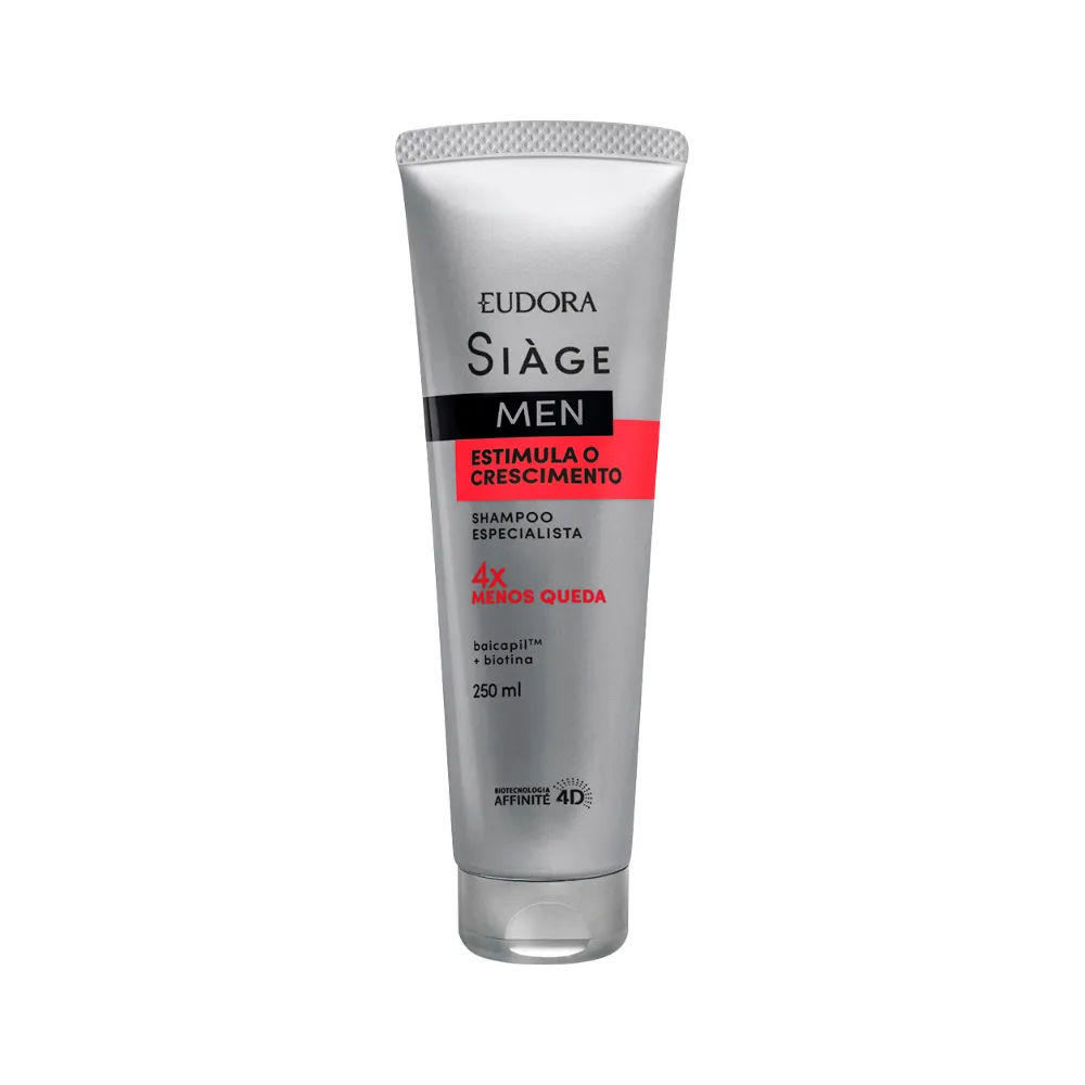 Shampoo Eudora Siage Men Estimula O Crescimento 250ml