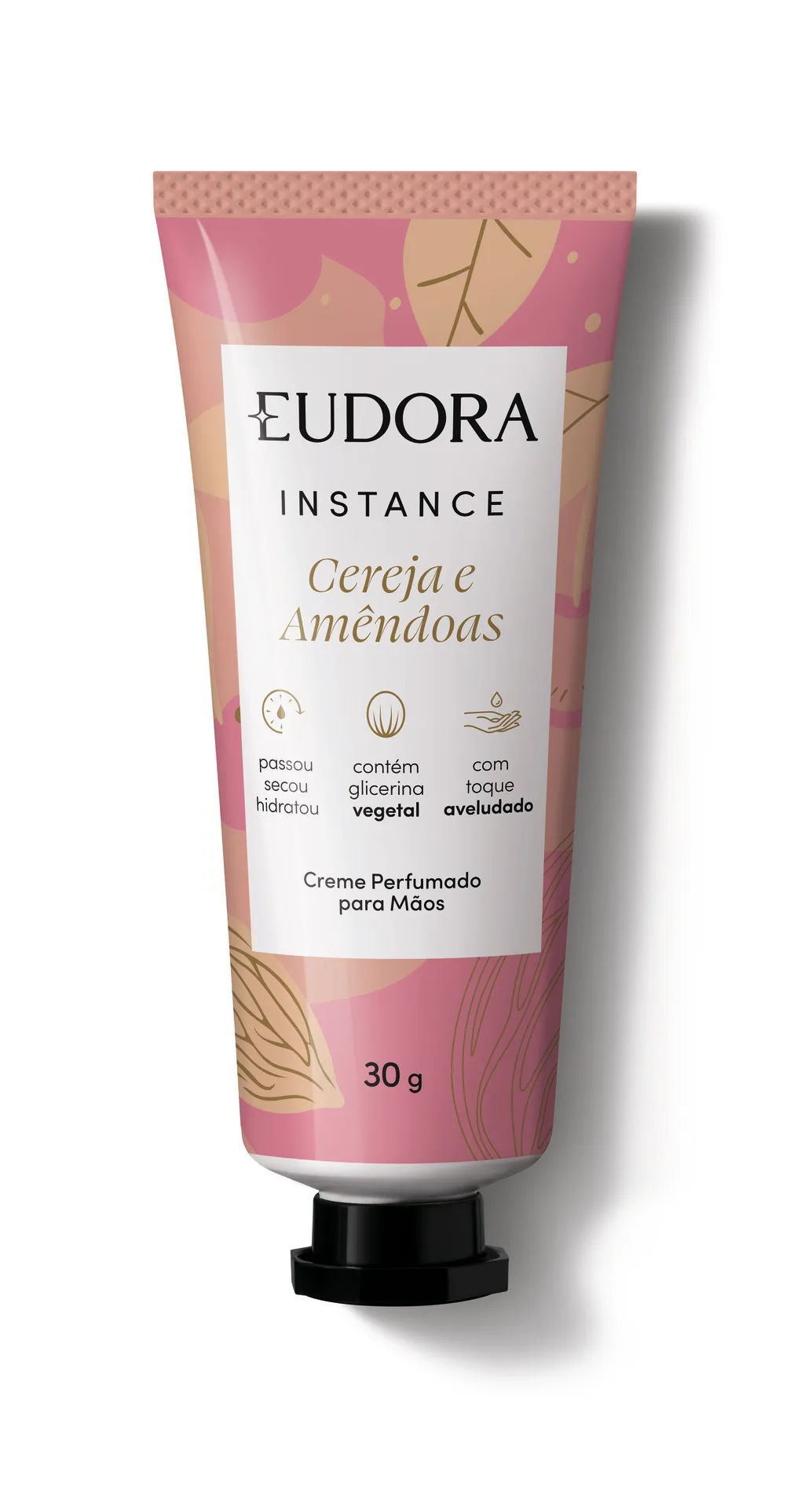 Creme Para As Maos Instance Cereja E Amendoas 30gr