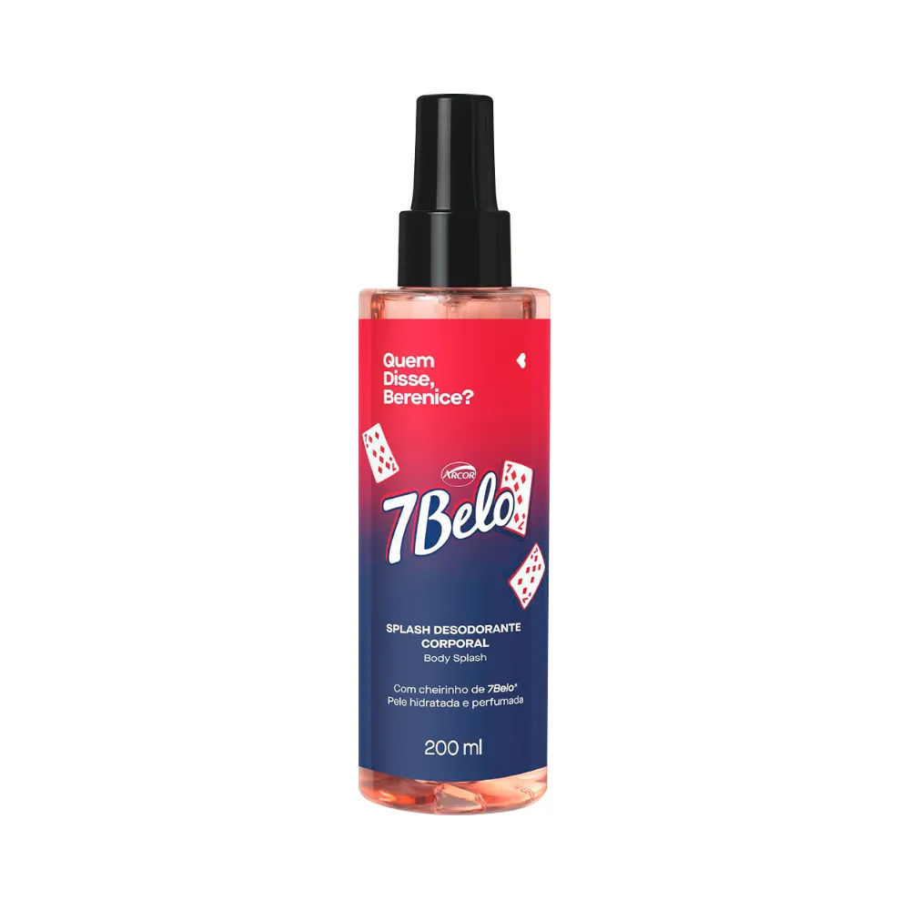 Body Splash Quem Disse Berenice 7belo 200ml
