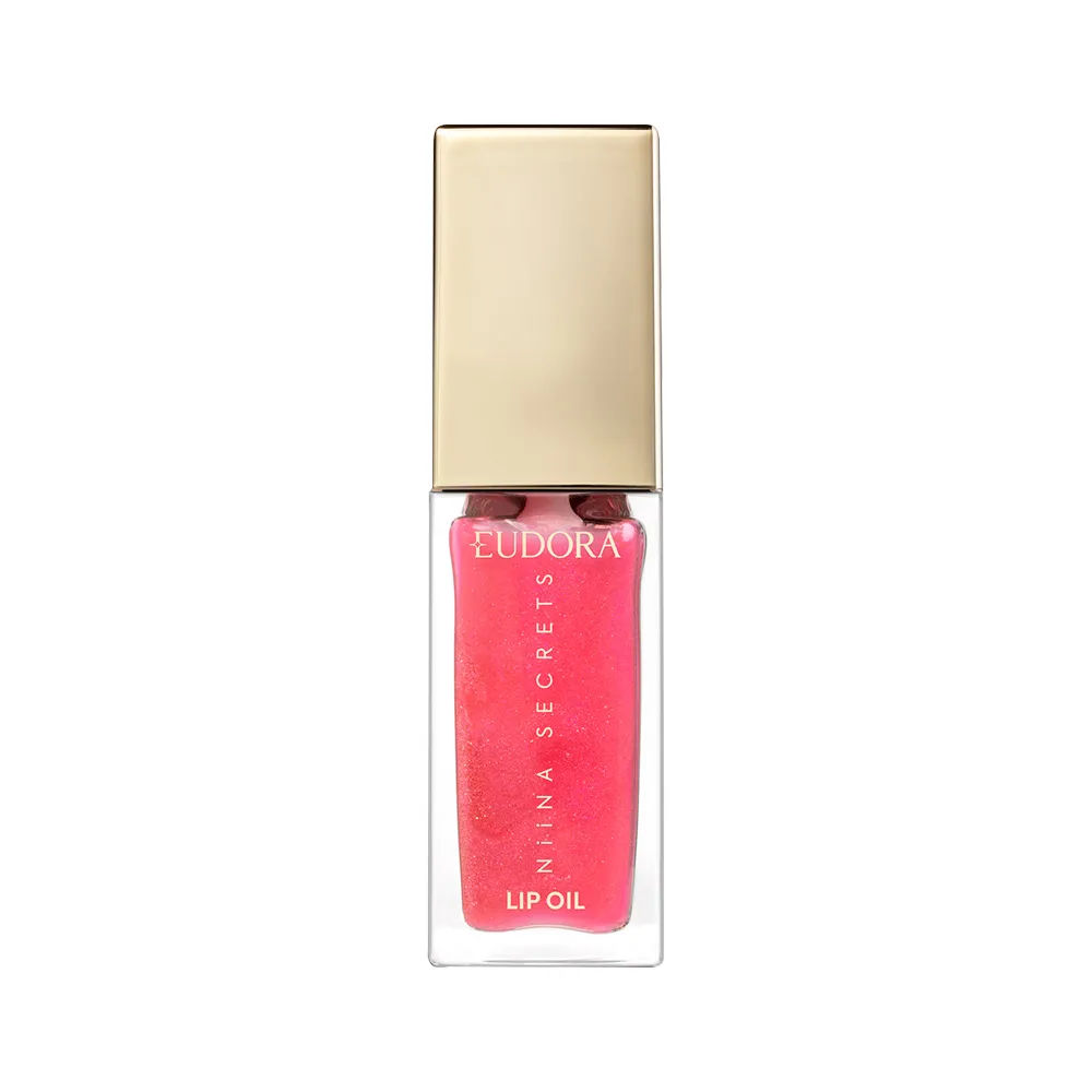 Gloss Niina Secrets Lip Oil Shine Flowers 7ml Rosa Silvestre