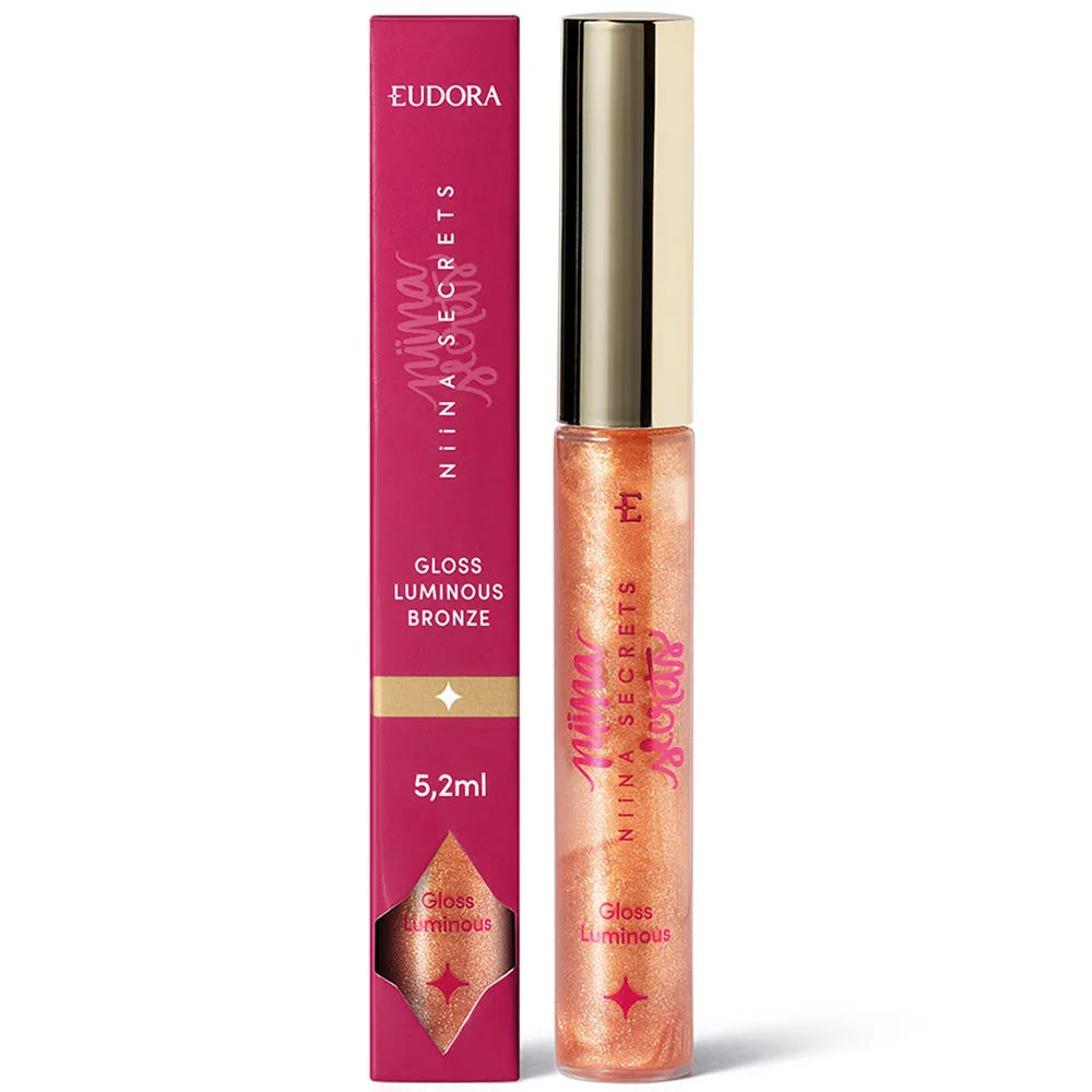 Gloss Niina Secrets Liquido Luminous 5,2gr Bronze