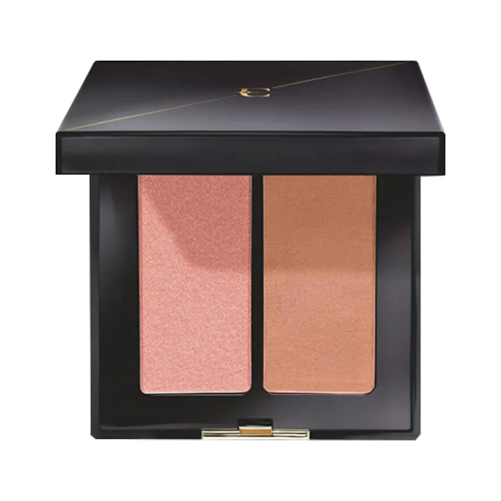 Blush E Bronzer Eudora Glam Duo 5gr  Pessego Supremo