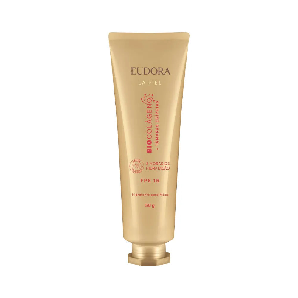 Creme Para Maos Eudora La Piel 50gr Tamaras Egipcias