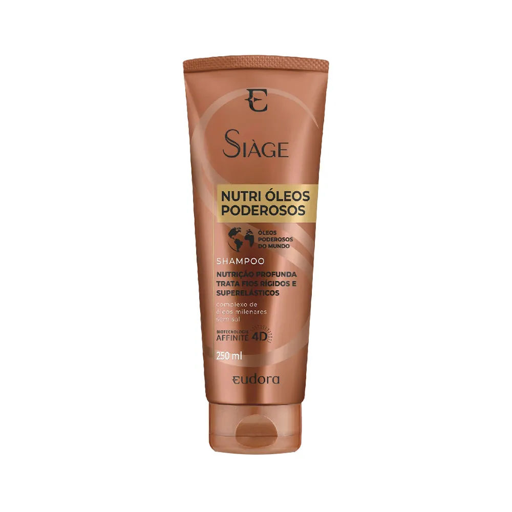 Shampoo Eudora Siage Oleos Poderosos 250ml