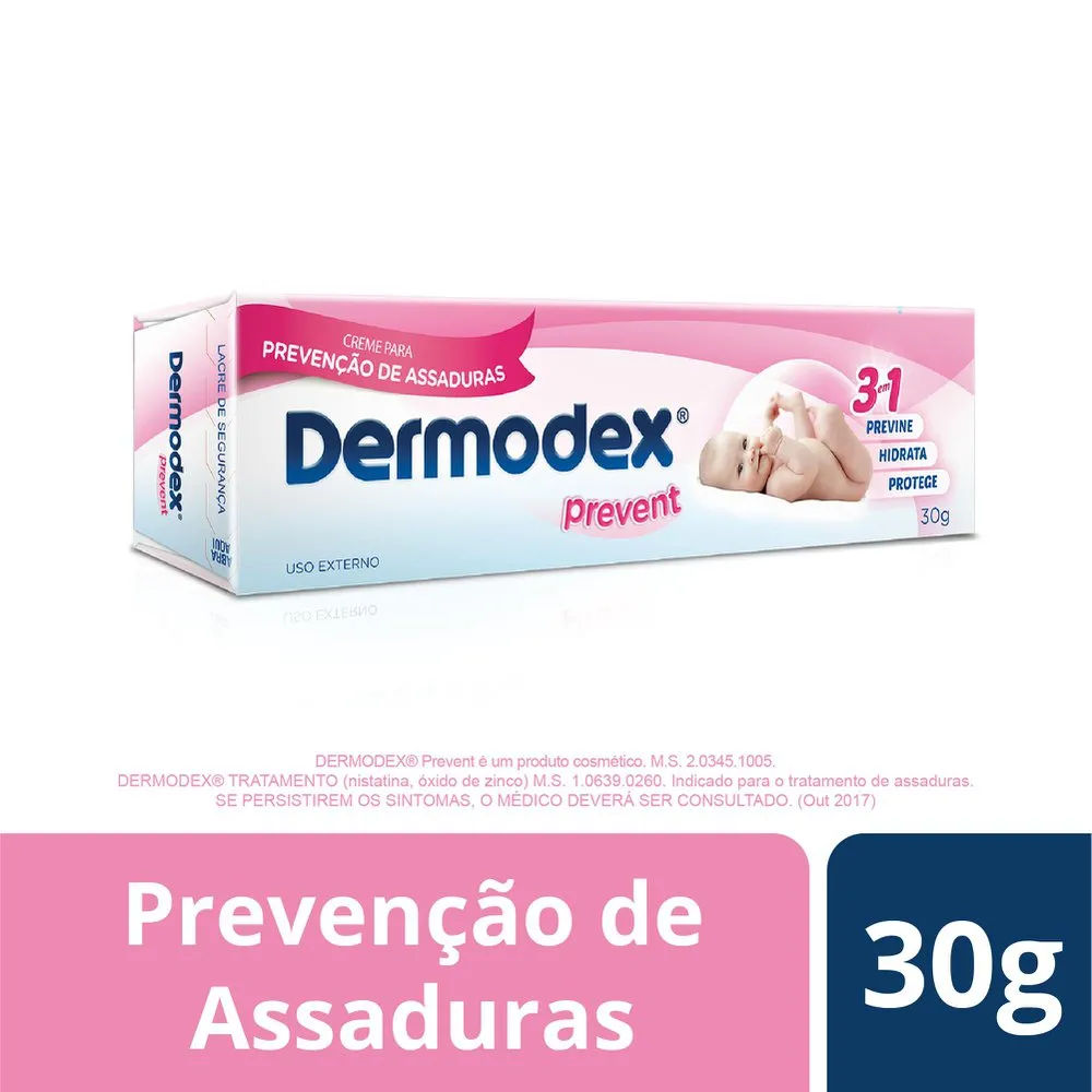 Creme Preventivo de Assaduras Dermodex Prevent 30g