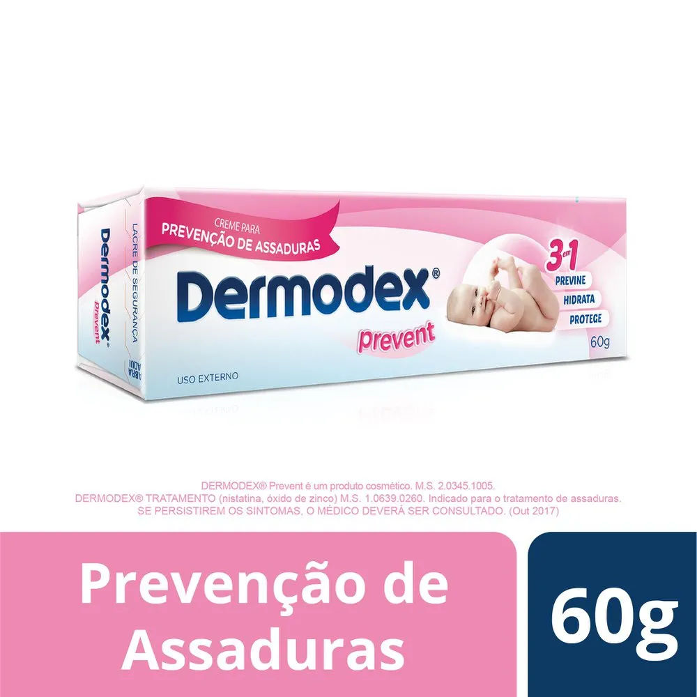 Creme Preventivo de Assaduras Dermodex Prevent 60g