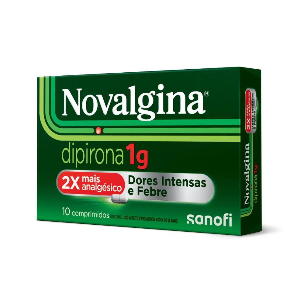 Novalgina 1G 10 Comprimidos Dipirona