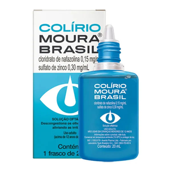 Moura Brasil Colírio 20ml Sanofi