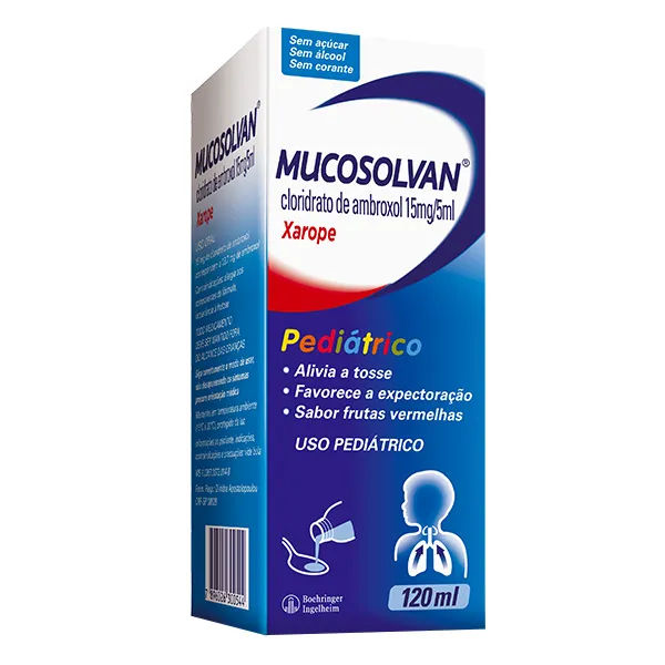 Mucosolvan Pediátrico Xarope 120ml