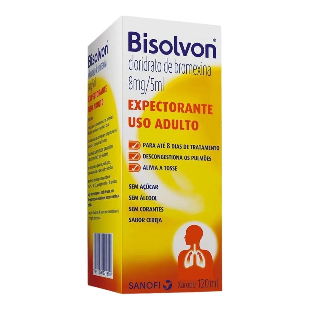 Bisolvon Bromexina 8mg/5ml Expectorante 120ml