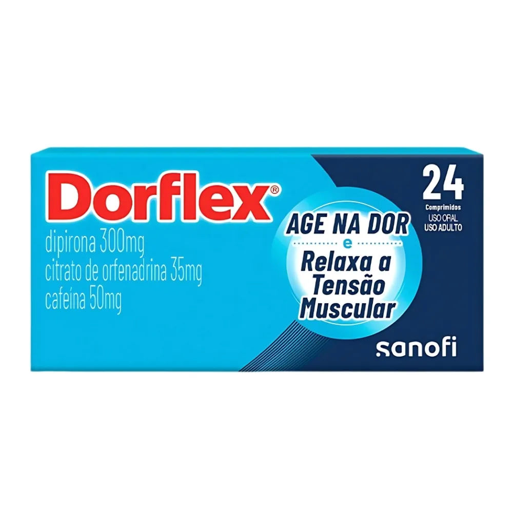 Dorflex Analgésico e Relaxante Muscular 24 comprimidos