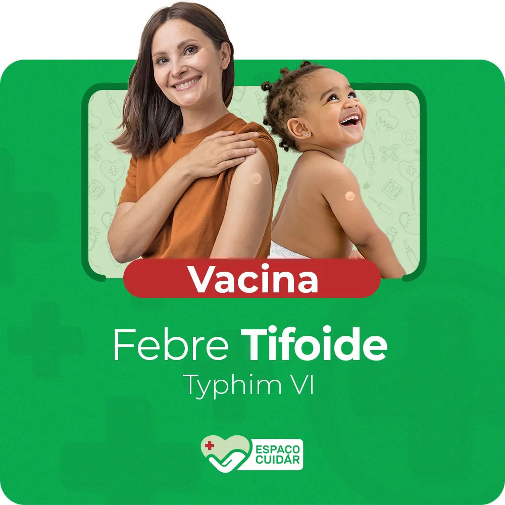 Vacina Febre Tifóide Typhim Vi - Adulto E Pediátrico