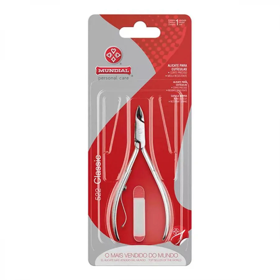 Alicate Para Cutícula Mundial Classic 522