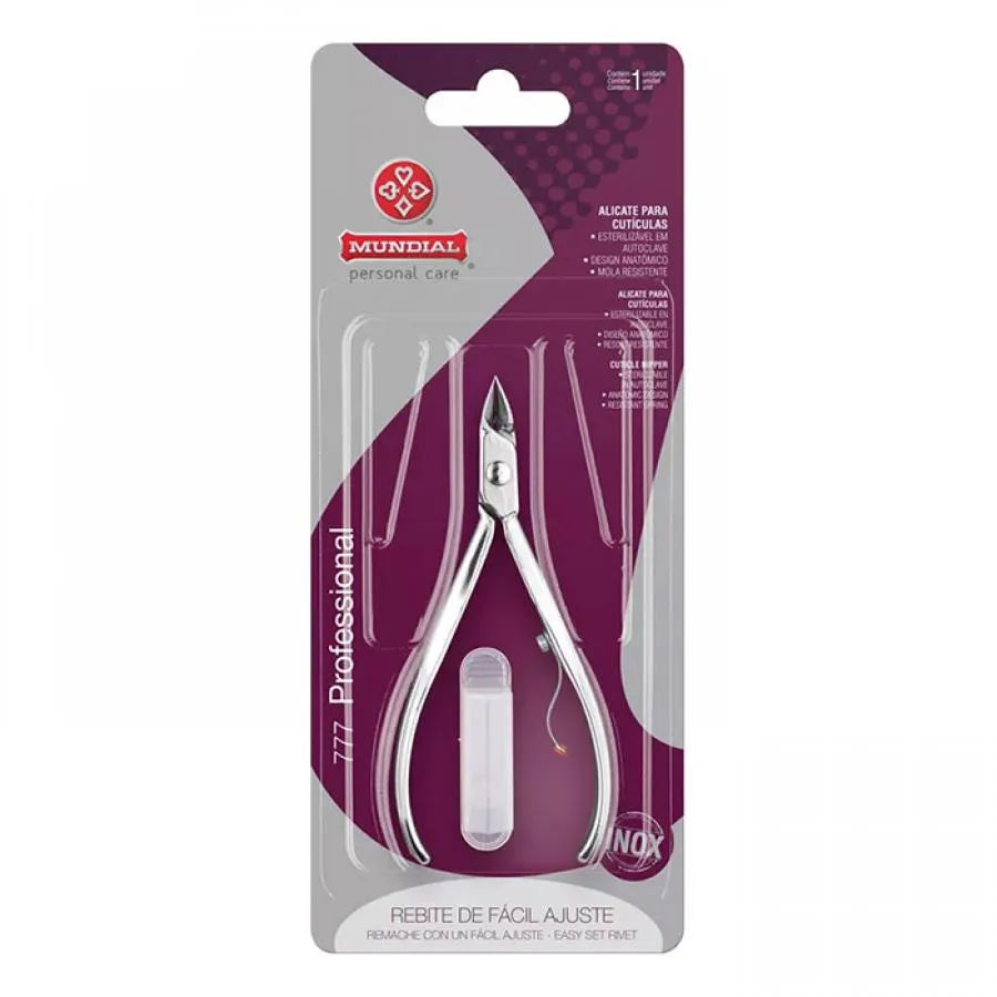 Alicate Para Cutícula Mundial Pro 777