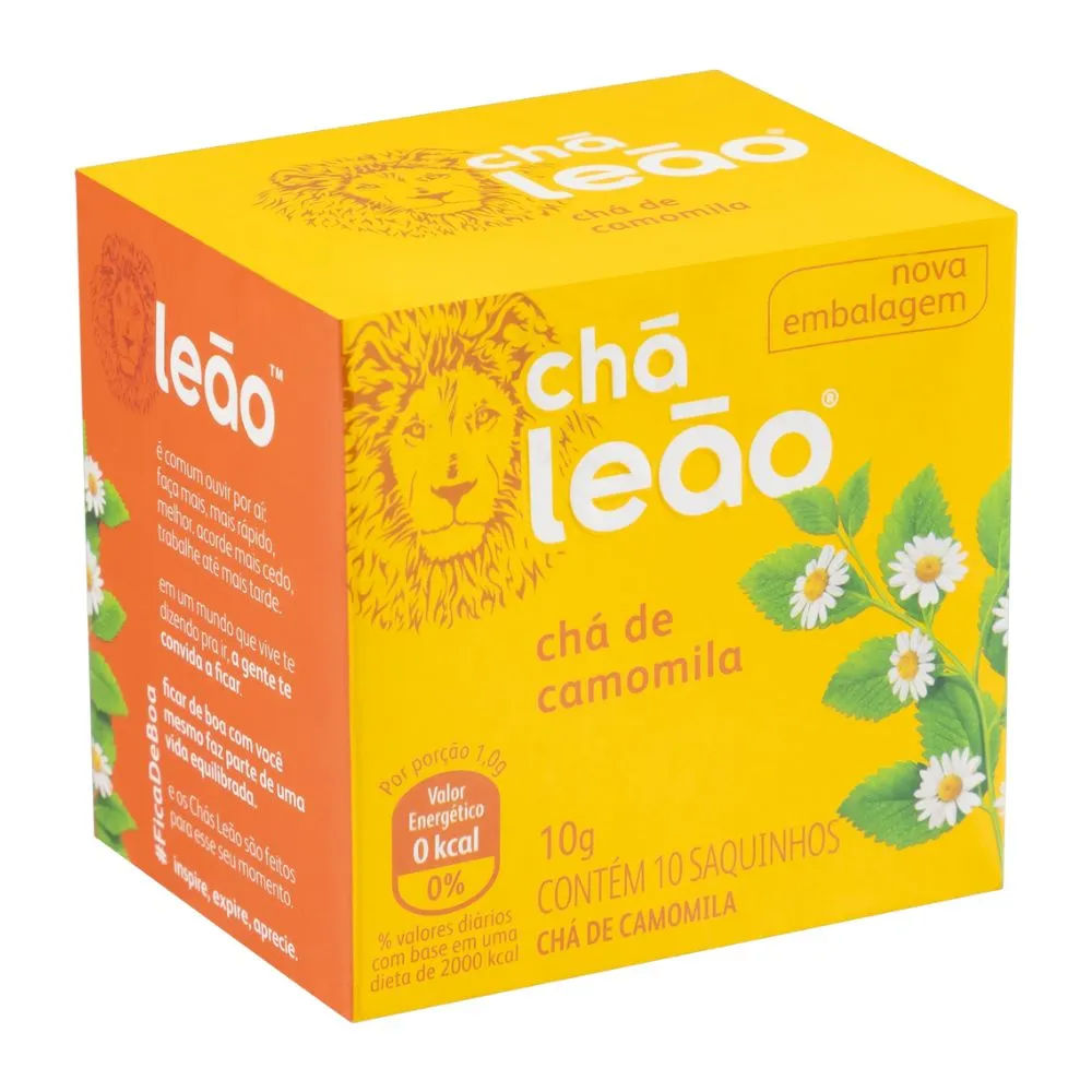 Chá Leão Camomila 10 Unidades