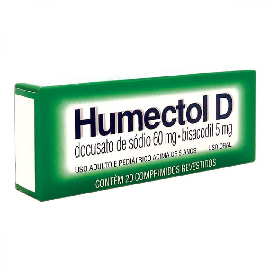 Humectol D 5mg/60mg 20 Comprimidos Revestidos