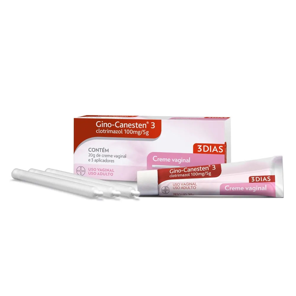 Gino-Canesten 3 Creme Vaginal 20g Bayer