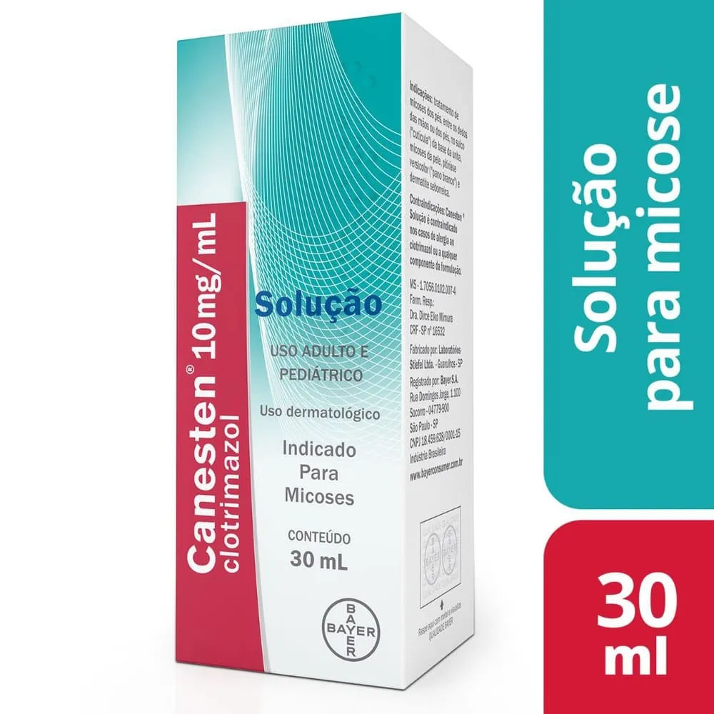 Canesten Solução Tópica 1% 30ml Bayer