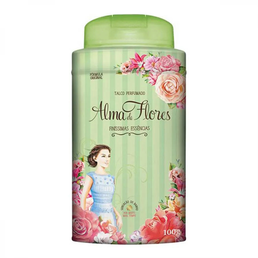 Talco Alma de Flores Finíssimas Essências 100g