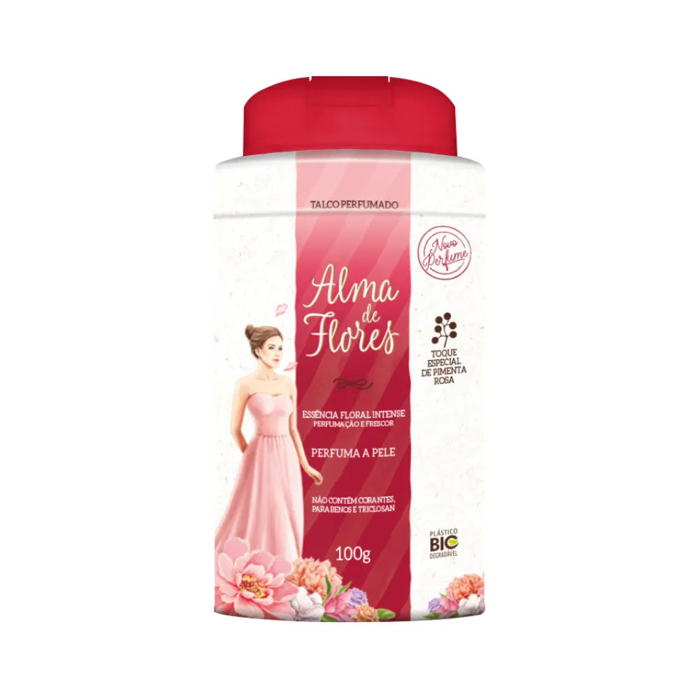 Talco Alma De Flores 100gr Po Floral Intense