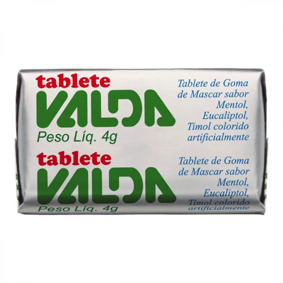 Goma De Mascar Valda Tablete 1 Unidade