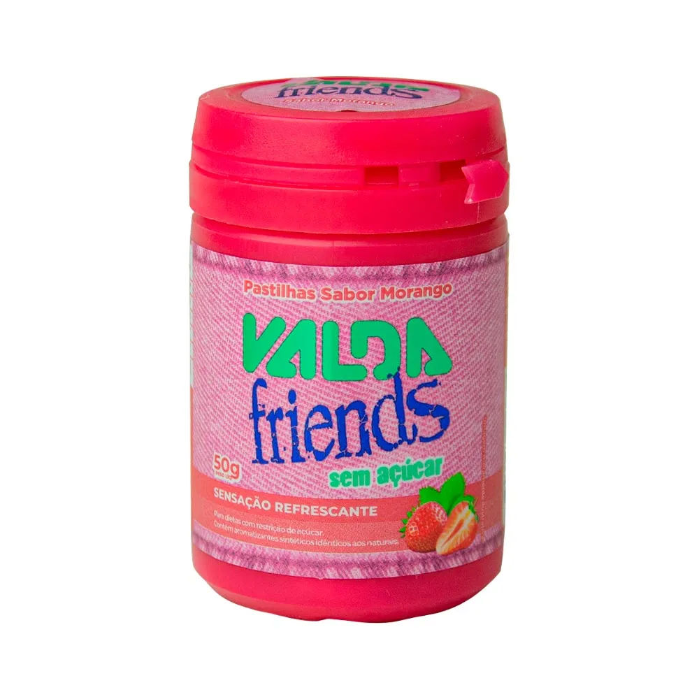 Valda Friends Morango Pote 50g