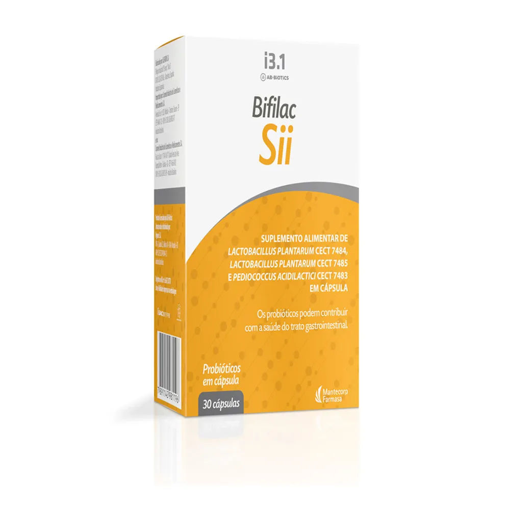 Suplemento Alimentar Probiótico Bifilac Sii 30 Cápsulas