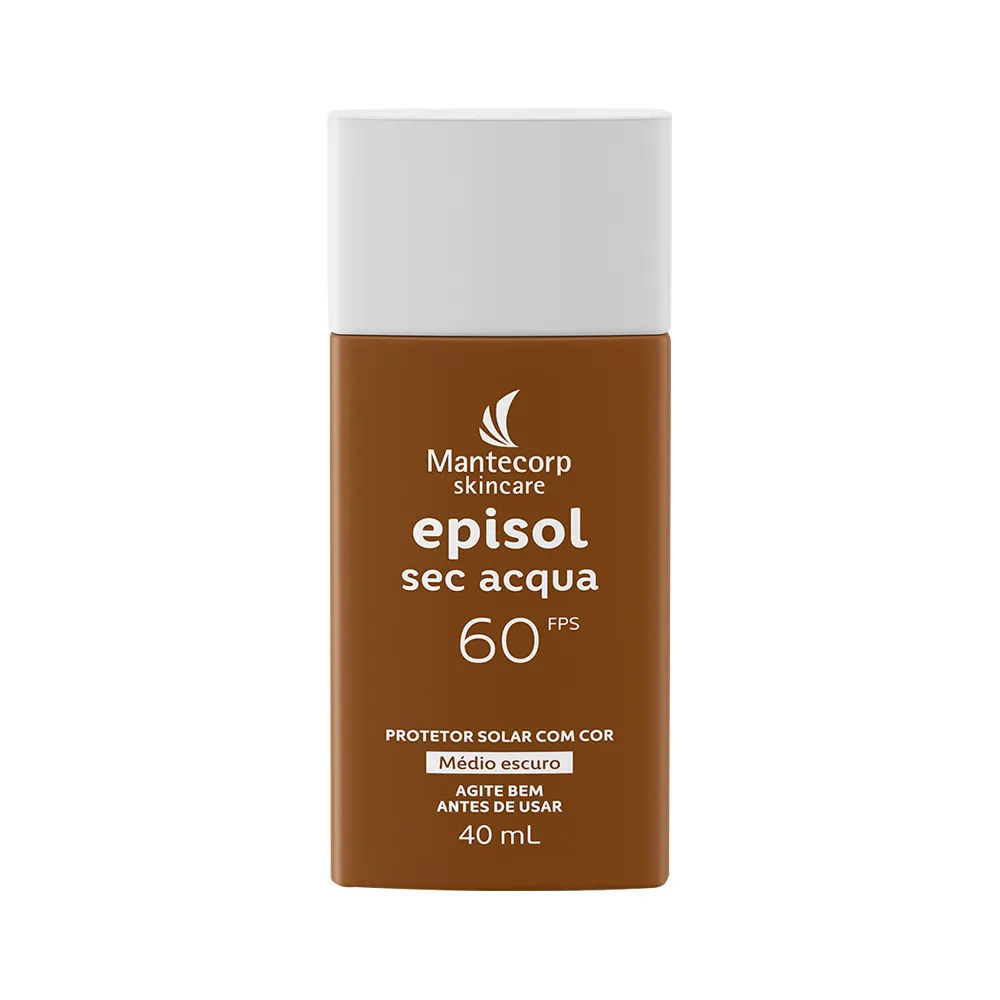 Episol Sec Acqua Protetor Solar 40ml Fps60 Medio Escuro