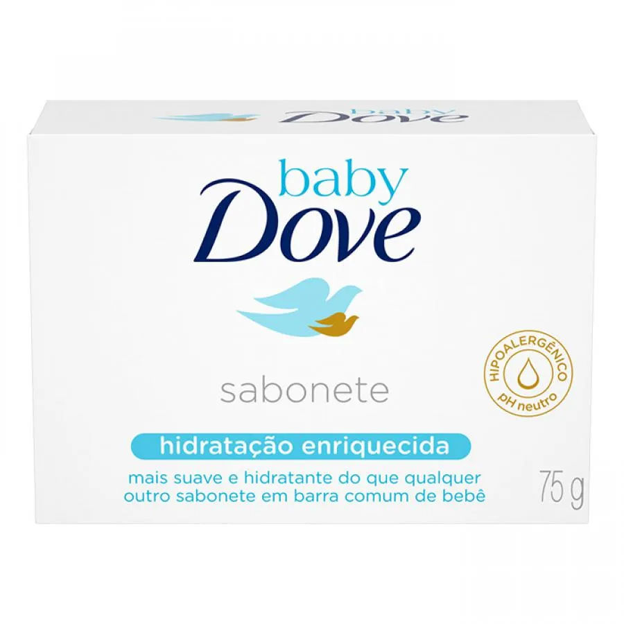 Sabonete em Barra Dove Baby Hidratação Enriquecida 75g