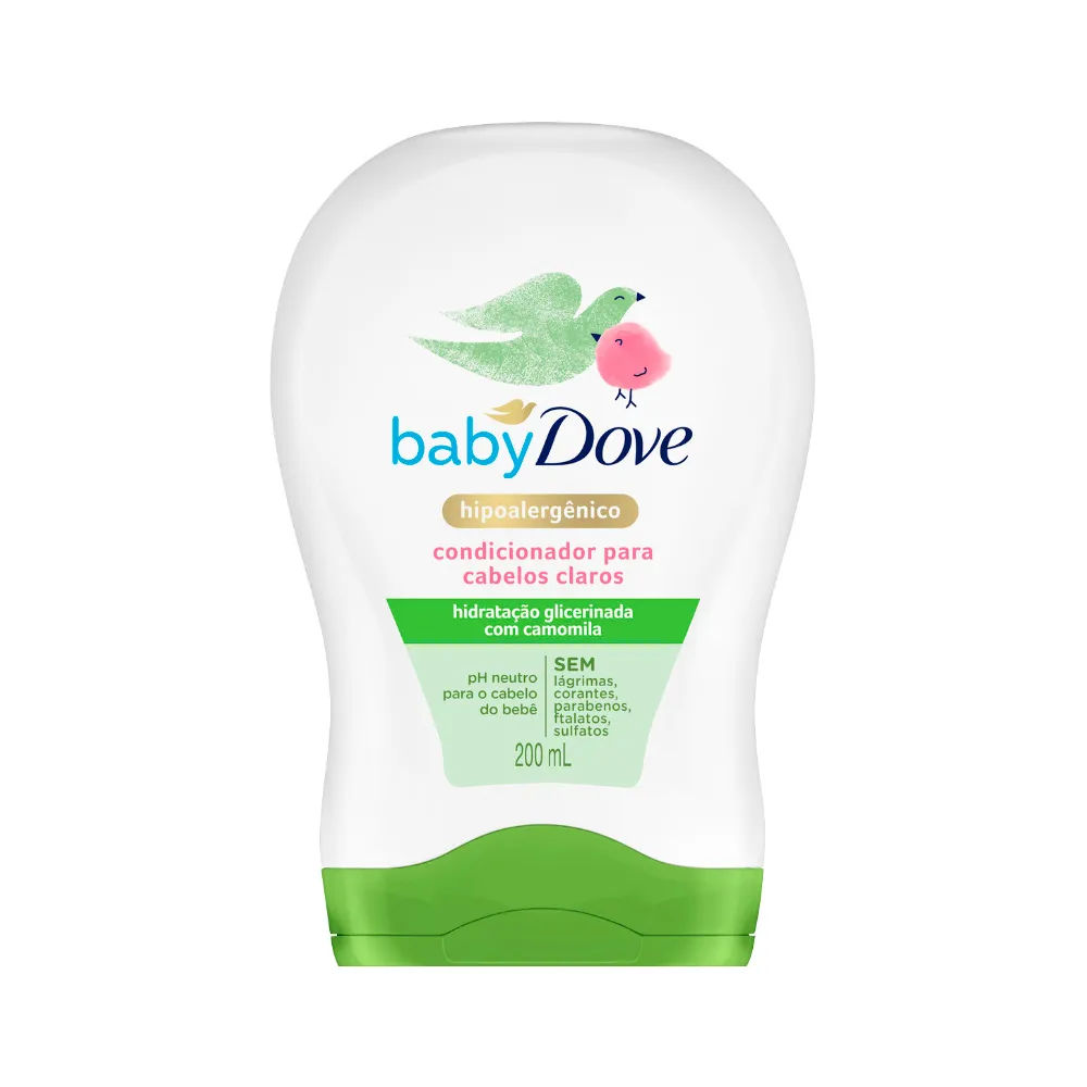 Condicionador Baby Dove Cabelos Claros 200ml