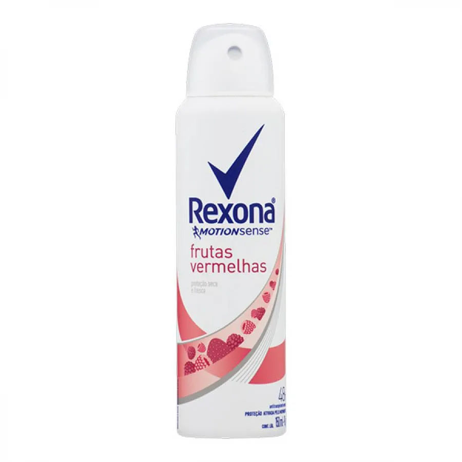 Desodorante Antitranspirante Aerossol Rexona Frutas Vermelhas 150ml