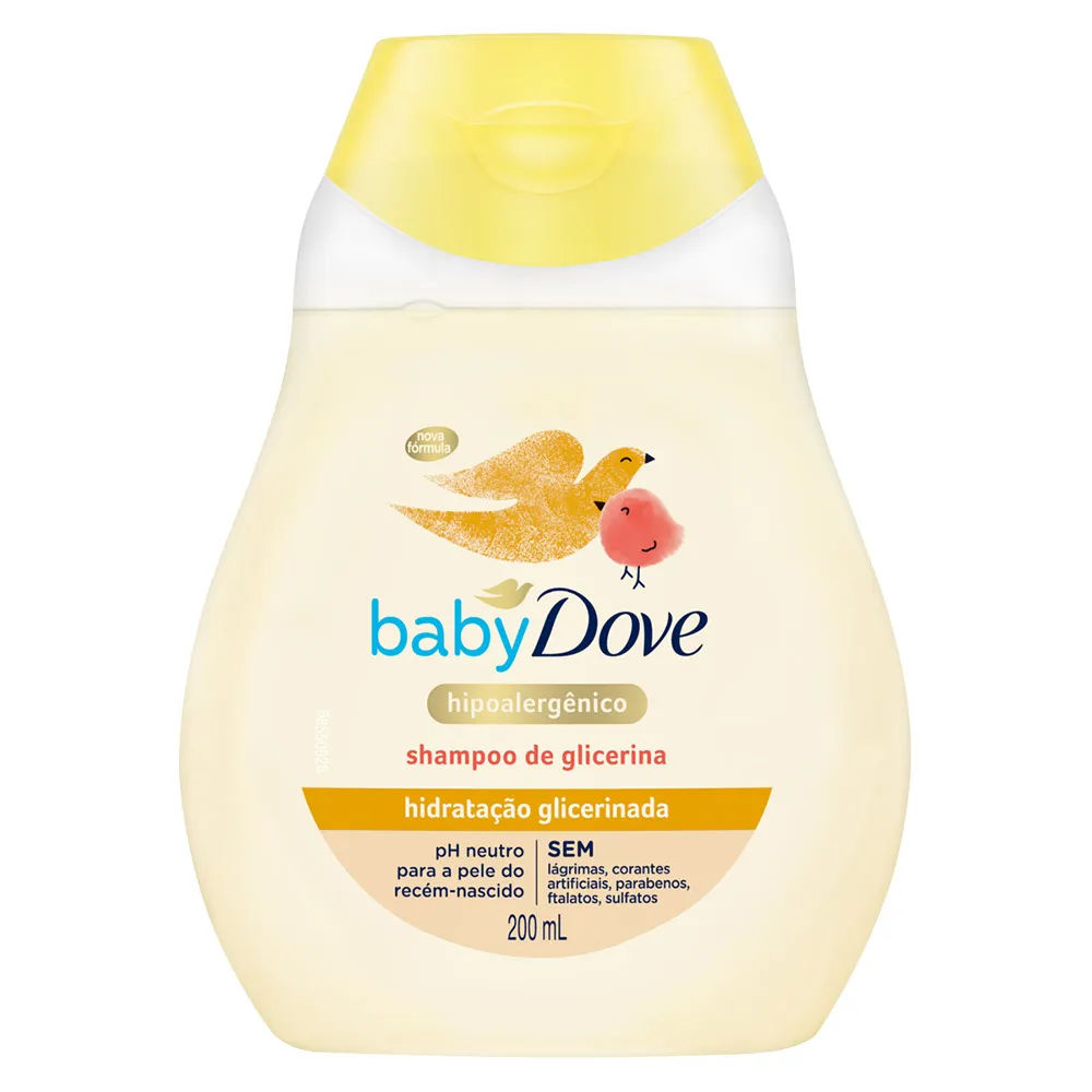 Shampoo Infantil Dove Baby Glicerinado 200ml