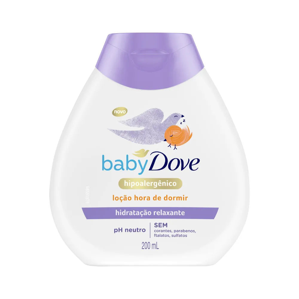 Loção Hidratante Dove Baby Hora de Dormir Hidratação Relaxante 200ml