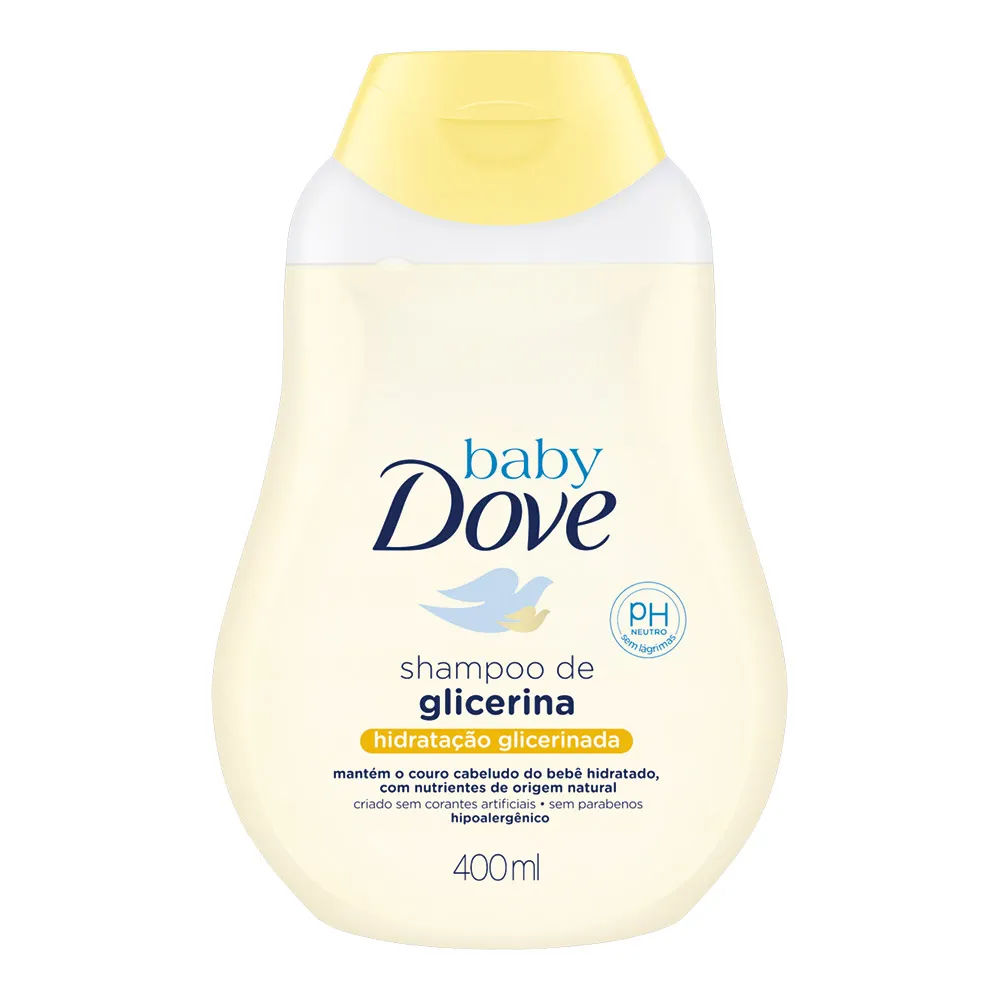 Shampoo Infantil Dove Baby Hidratação Glicerinada 400ml