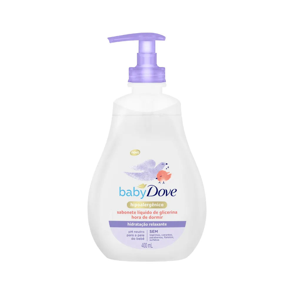 Sabonete Líquido Dove Baby Hora de Dormir Glicerina 400ml