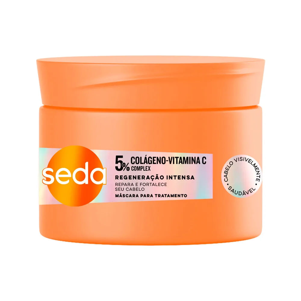 Máscara Capilar Seda Niina Secrets Colágeno e Vitamina C 300g