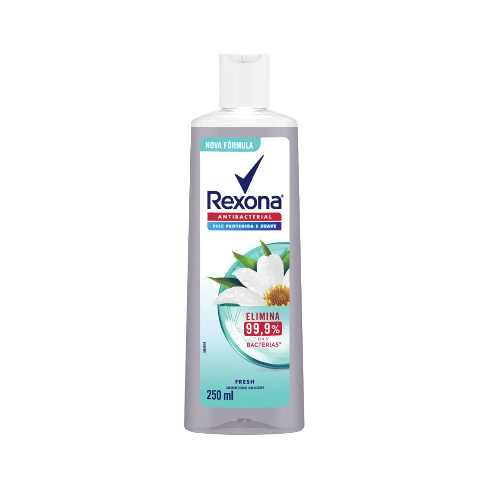 Sabonete Líquido Rexona Antibacterial Fresh 250ml