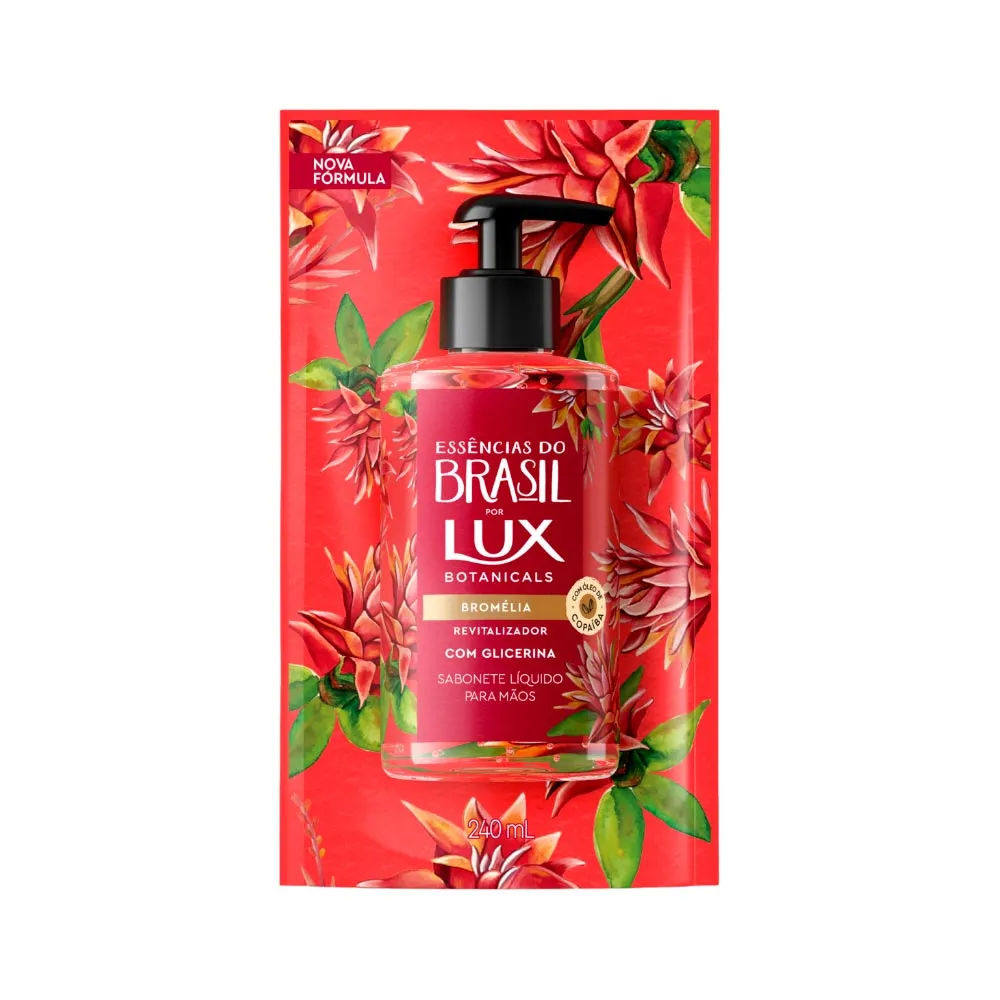 Refil Sabonete Líquido Lux Bromélia 240ml