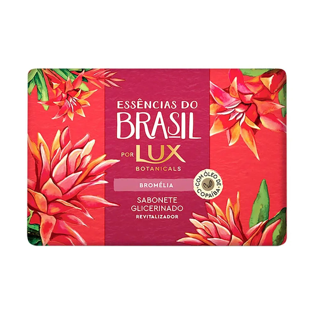Sabonete Lux Barra Essencias Do Brasil 120gr Bromelia