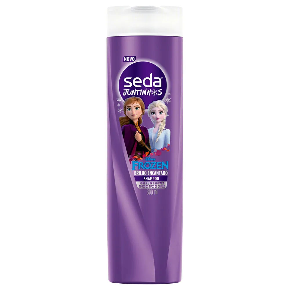 Shampoo Infantil Seda Frozen Brilho Encantado 300ml