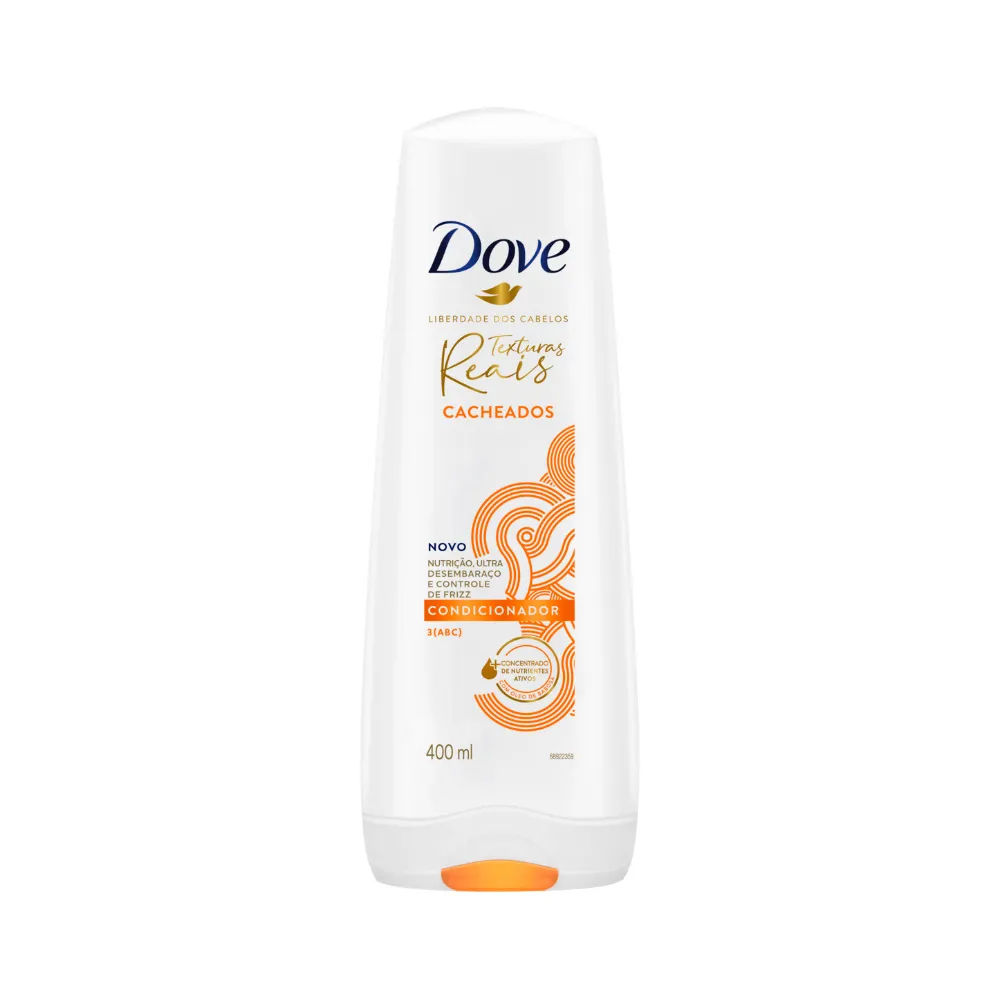 Condicionador Dove Texturas Reais 400ml Cacheados