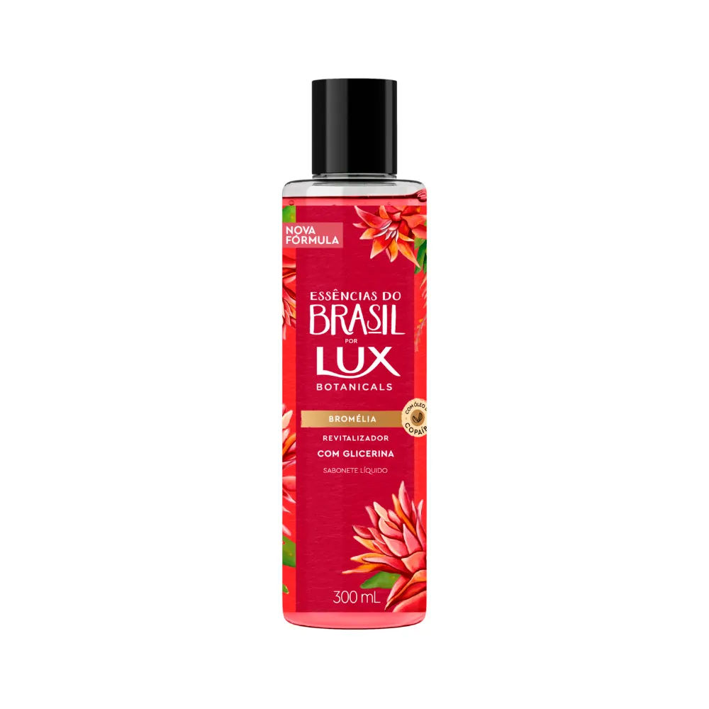 Sabonete Liquido Lux Essências do Brasil Bromélia 300ml