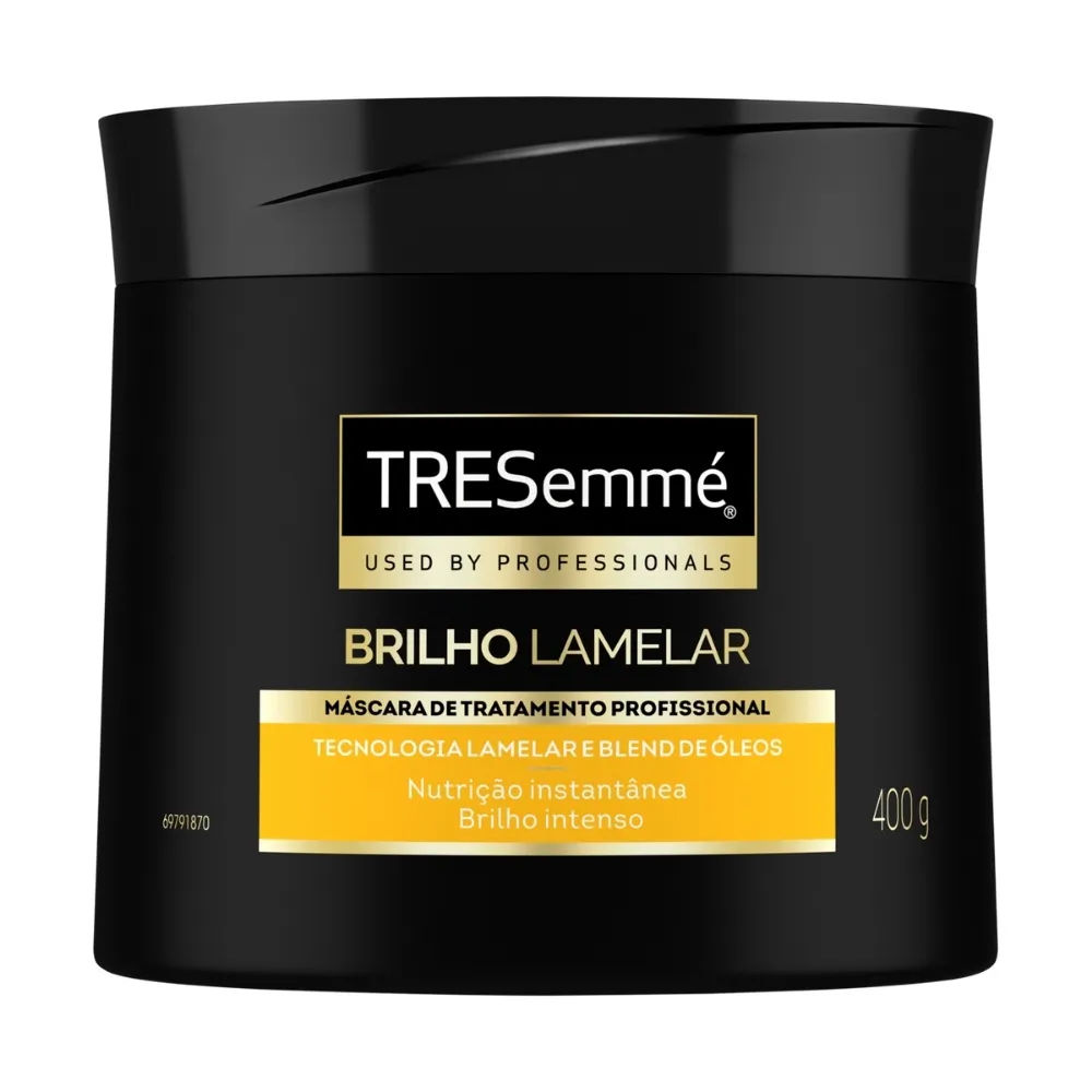 Máscara de Tratamento Capilar Tresemmé Brilho Lamelar 400g