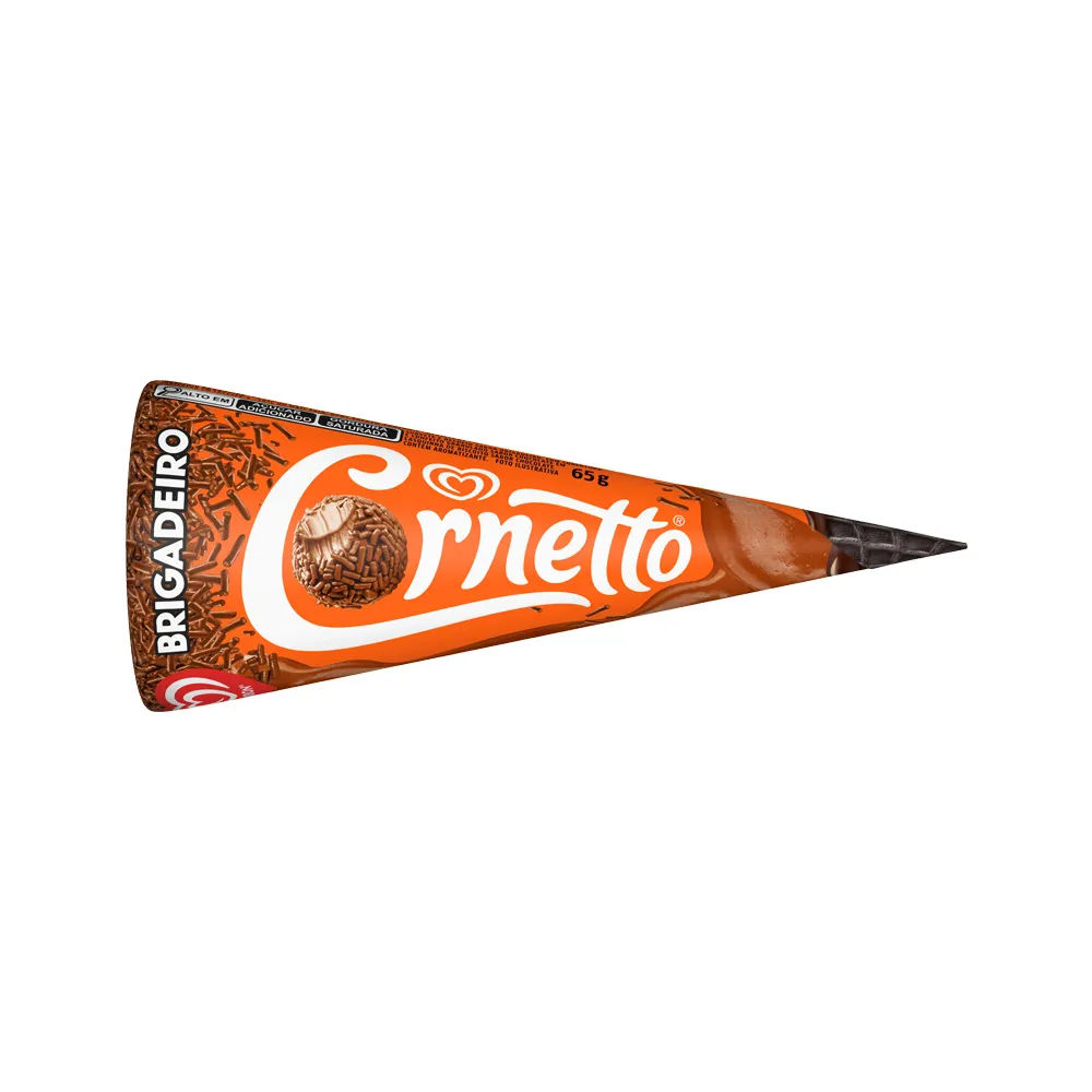 Picolé Kibon Cornetto Brigadeiro 90ml