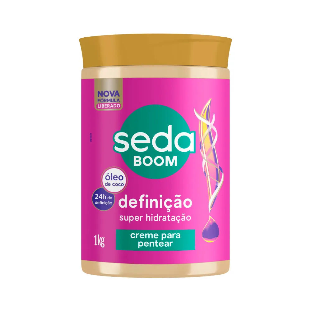 Creme Para Pentear Seda Boom 1kg