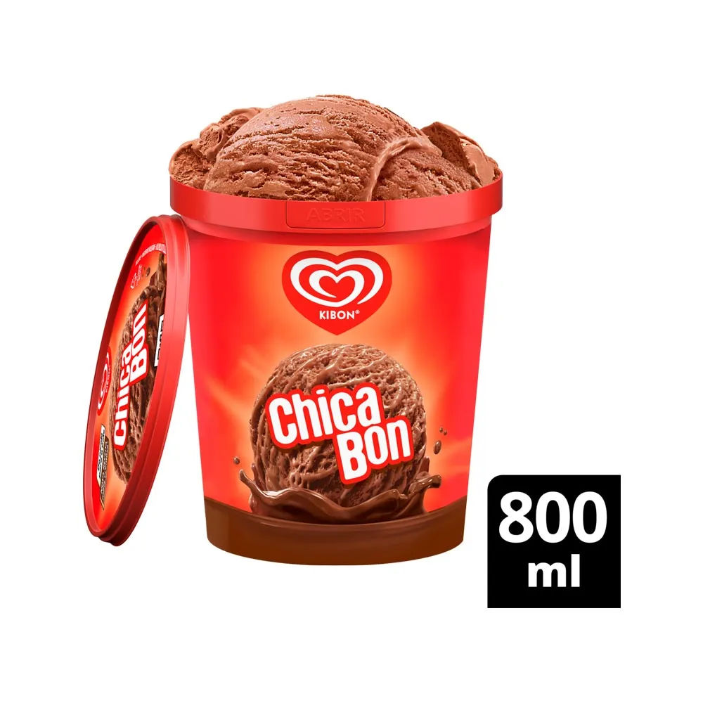 Sorvete Kibon Chicabon 800ml